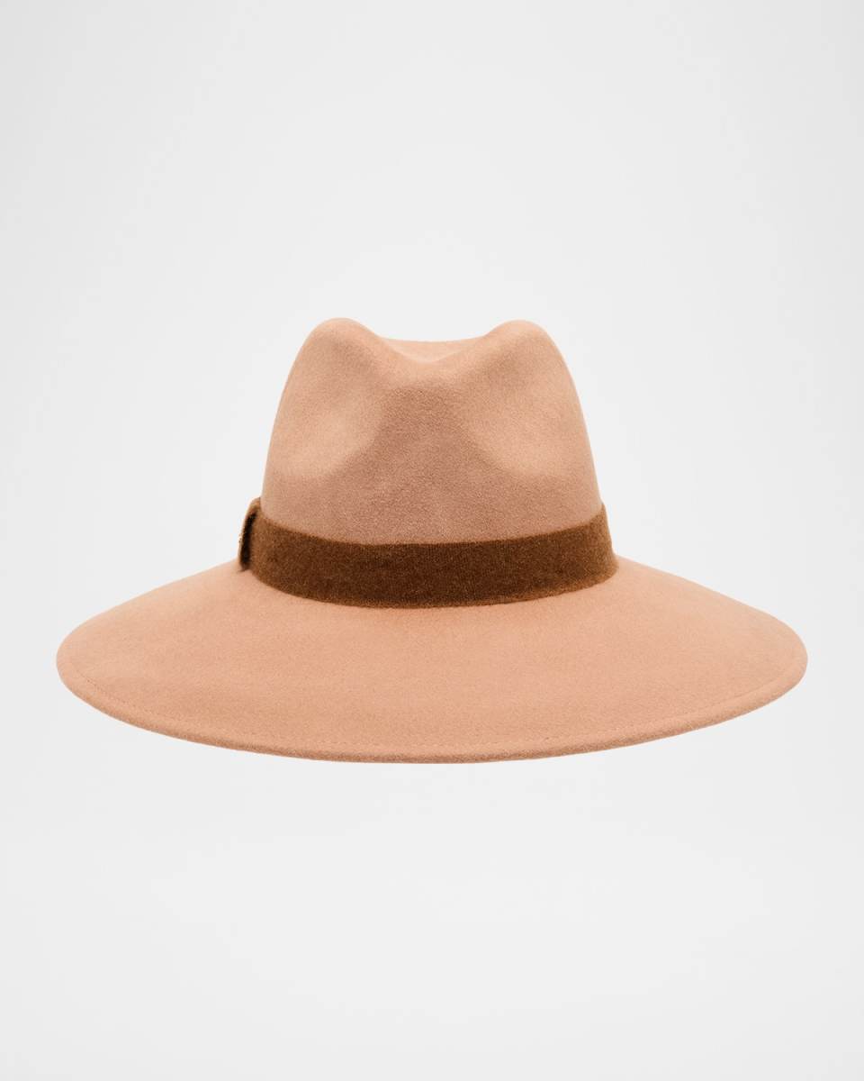 Emmanuelle Wool Felt Fedora